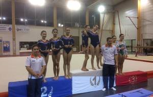 Premiers podiums en gymnastique acrobatique!!